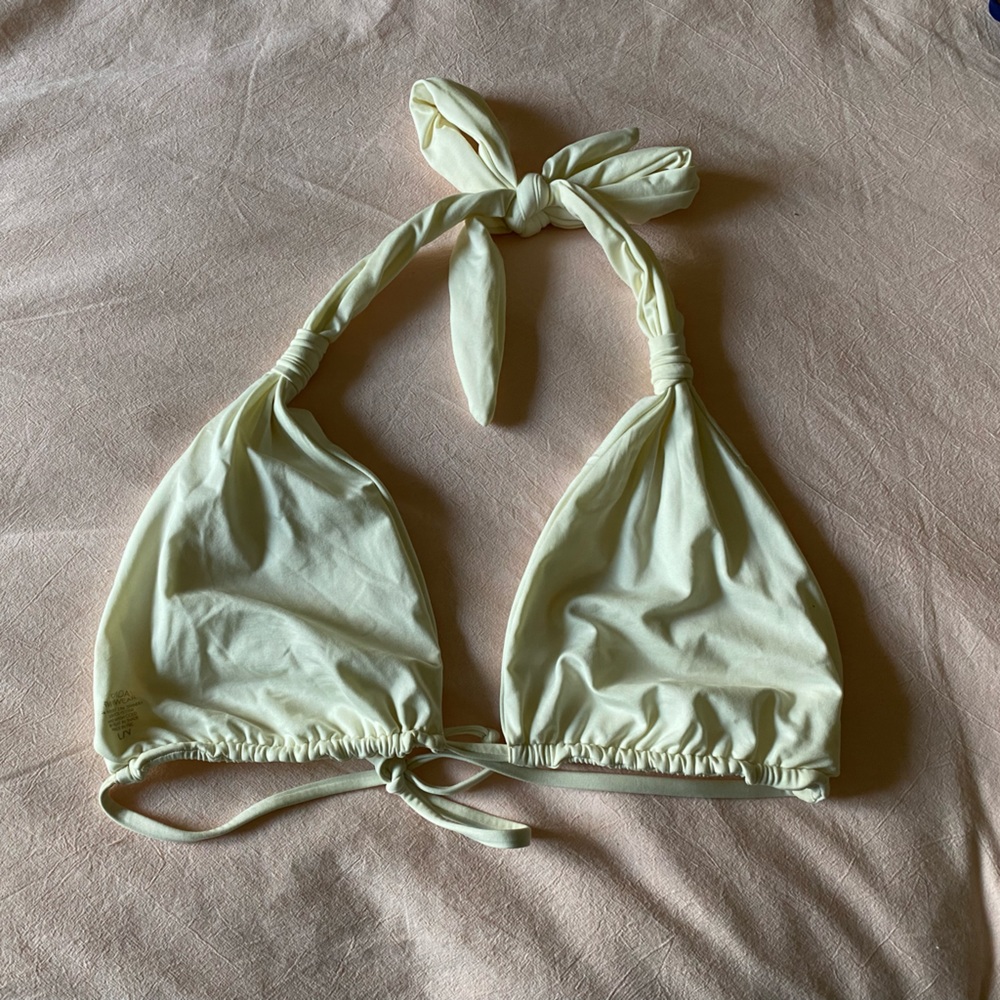 Monday Swimwear Ivory Tulum Top